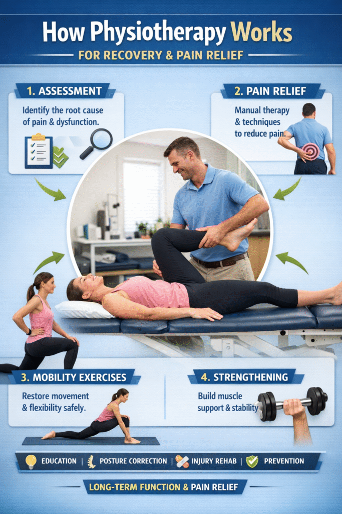 how physiotherapy helps in pain recovery